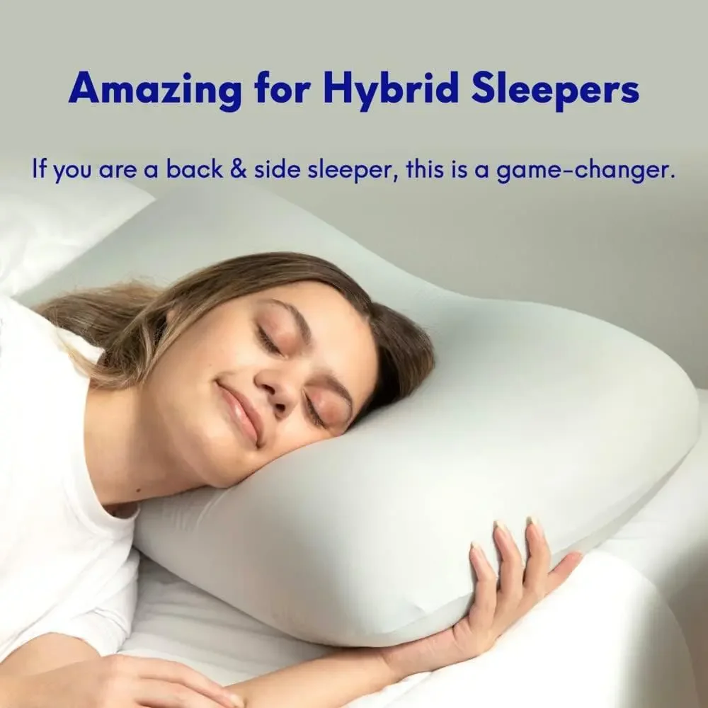 NWOT C CUSHION LAB Deep Sleep Pillow, Patented Ergonomic Contour Design
